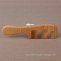 FQ marque cheveux logo personnalisé cadeau massage peach en bois peigne